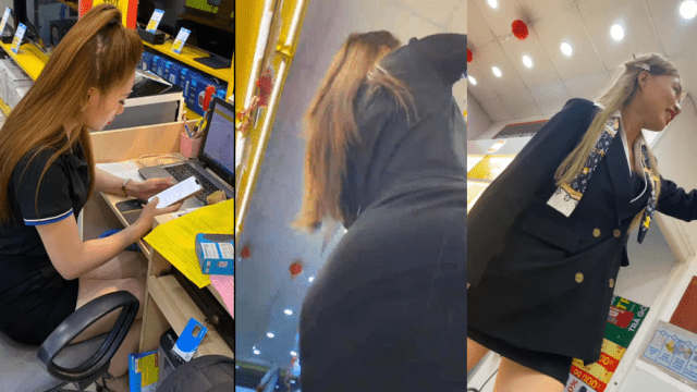 Quay lén nhân viên TGDD cực xinh chân dài - phimsex69.vip