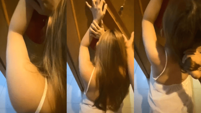 Vợ mới đi tập gym về đã bị doggy ngay cửa - phimsex69.vip